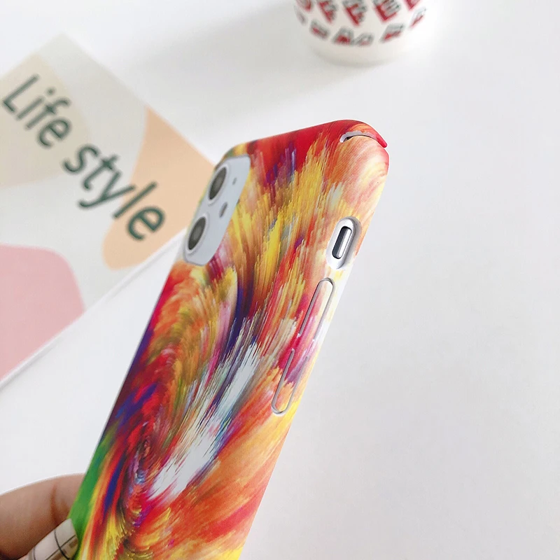 Красочный Жесткий ПК чехол для huawei P20 P30lite Mate20 30 Pro 20X Nova 3 3i 4 5 5i Honor 10lite 20i 20Pro V20 8X 9X Y9