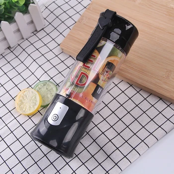 

6 Blades Vegetable Fruit Mini Juice Cup Food Squeezers Dropship 380ml Electric Portable Juicer USB Rechargeable Smoothie Blender