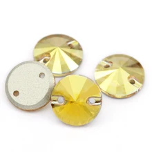 

Round K9 Top Crystal Strass Glass Flatback Sew-on Rhinestones for Diy Craft Christmas Clothing Garment Decoration Jewelry Beads