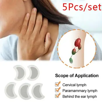 

1/5pcs Lymphatic Detox Patch Neck Anti-Swelling Herbs Sticker Effective Painless Treatment Breast Lymph Node Plaster Health Care