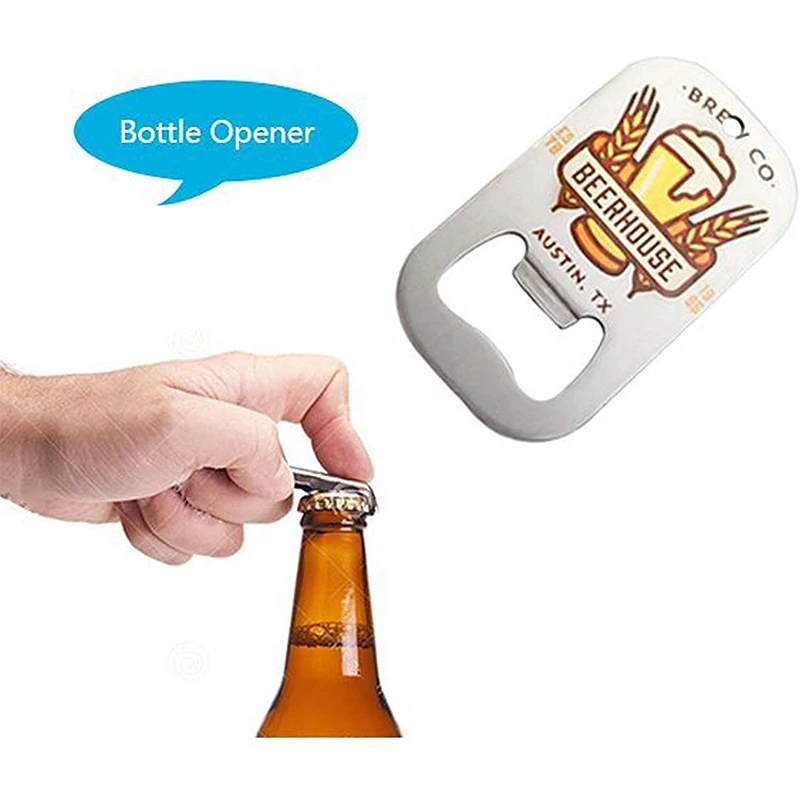 Wholesale Beer Bottle Opener Blank Sublimation Stainless Steel