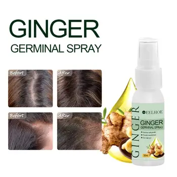 

Hair Growth Spray Hair Regrowth Essence Intensive Spray Anti Loss Treatment Ginger Essence Hair Loss Product Series 30ml