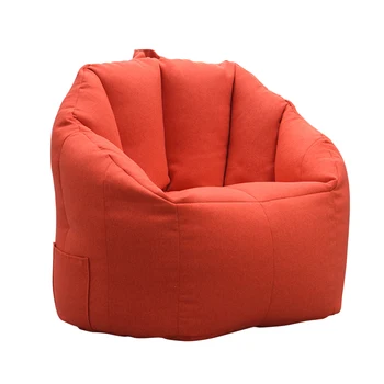 

Cloth Bedroom Playroom Home Decor Large No Filler With Handle Living Room Lazy Lounger Soft Easy Clean Bean Bag Cover Washable