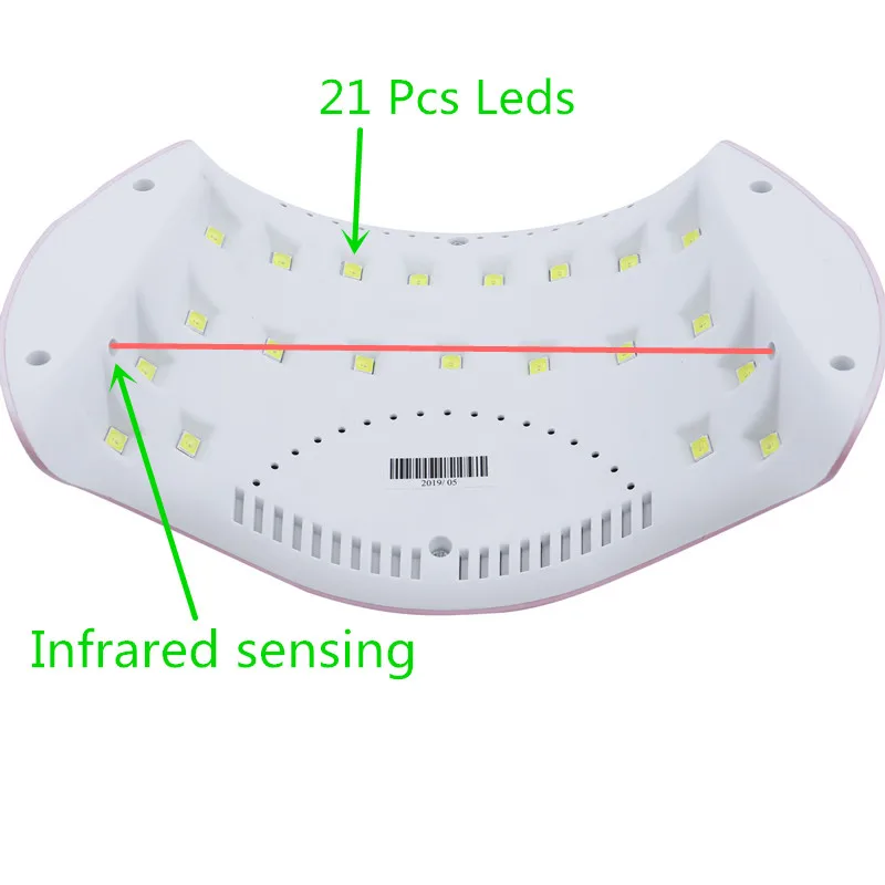 SUN X9 Plus 48 Вт УФ светодиодная лампа для сушки ногтей 21 шт. светодиодный s быстрая сушка лак для ногтей Маникюрный Инструмент