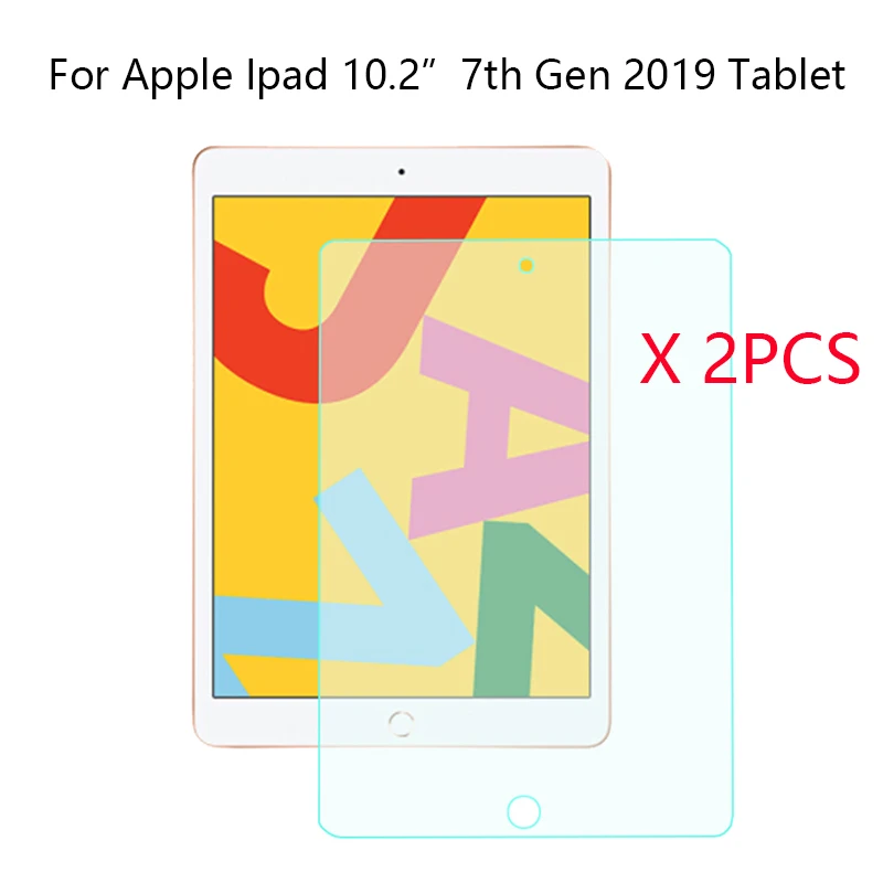 2x9 H HD анти синий светильник закаленное стекло защита экрана Flim для Apple Ipad 10 2 &quot7th