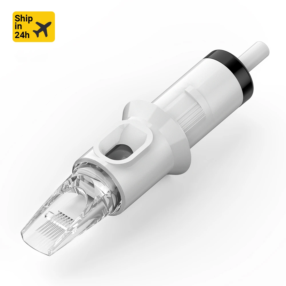 

SOLONG 20PCS Tattoo Needles Revolution White Cartridge Magnum Work for Tattoo Machines Different Size 10#0.3MM 12# 0.35MM