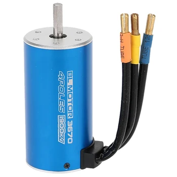 

3670 1900KV 4 Poles Sensorless Brushless Motor for 1/8 RC Car