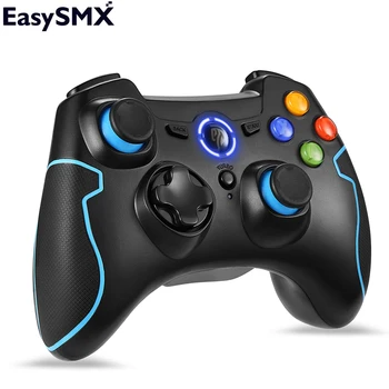 

EasySMX ESM-9013 2.4G USB Wireless Gamepad PC Joystick Vibration Joypad Android Phone TV Box Controller Gamepad For PS3 PC
