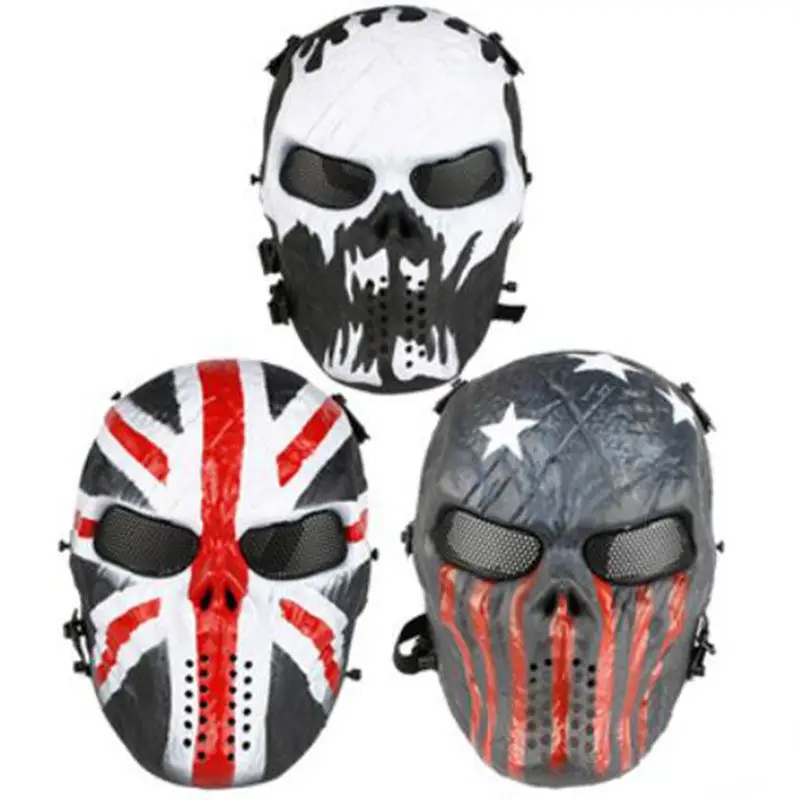 

M06 Airsoft Skull Paintball Mask Tactical Full Face Mask Military Army CS Wargame Hunting AirSoft Cosplay Party Halloween Masks