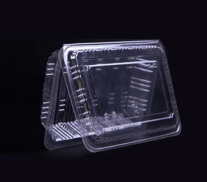 19*12*4,5 см одноразовая прозрачная коробочка из пластика для суши, торта, фруктового салата, упаковки для еды, контейнер для выноса
