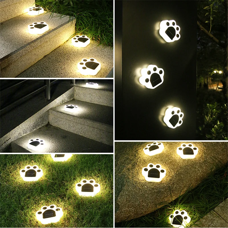 VICASKY Lampe Solaire Jardin Chat Fer Forgé Étanche Décoration