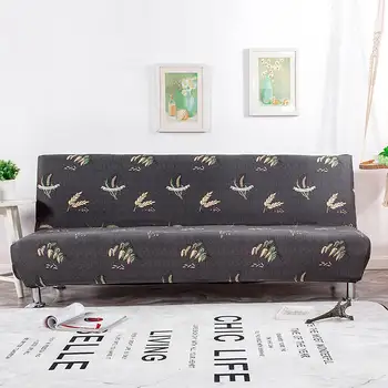 

Microfiber fabric Sofa Bed cover for living room coffee color with pillowcase Classical Simple style of Home Furniture Protector
