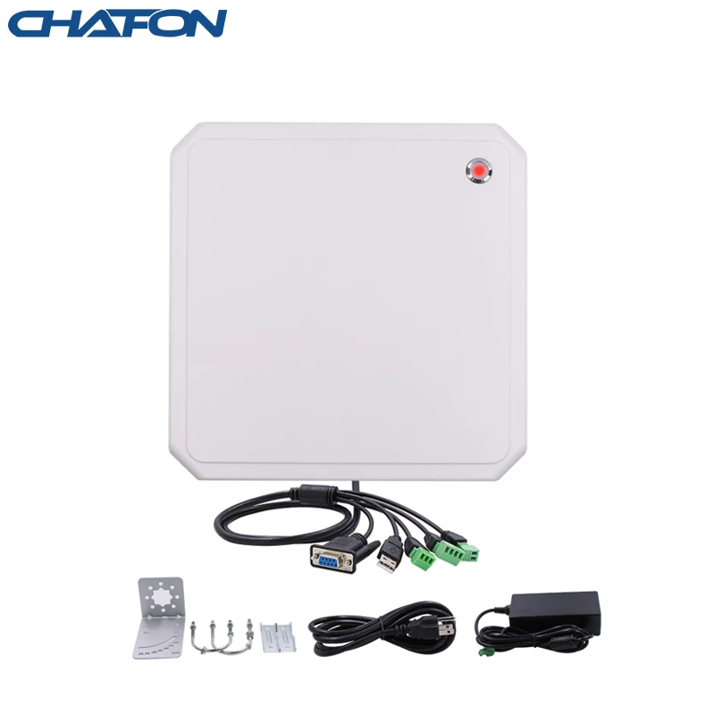 CHAFON 10M uhf usb rfid reader RS232 WG26 RELAY free SDK for parking and warehouse management