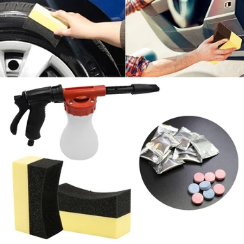 

Car Cleaning Sponge Auto Multifunctional Waxing Cleaning Tool Corner Wipe Clear Wipe Off Corners And Waxes Car Accessories