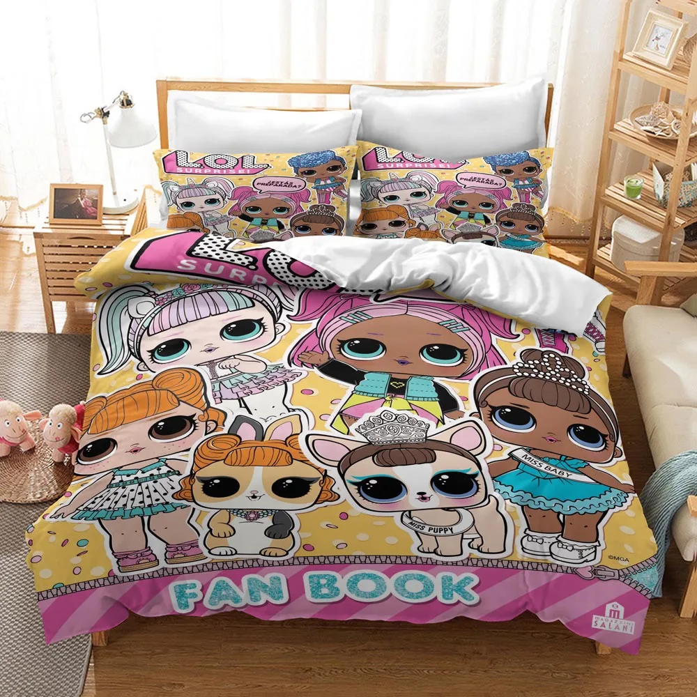 LOL Surprise Doll Bedding Set Duvet 