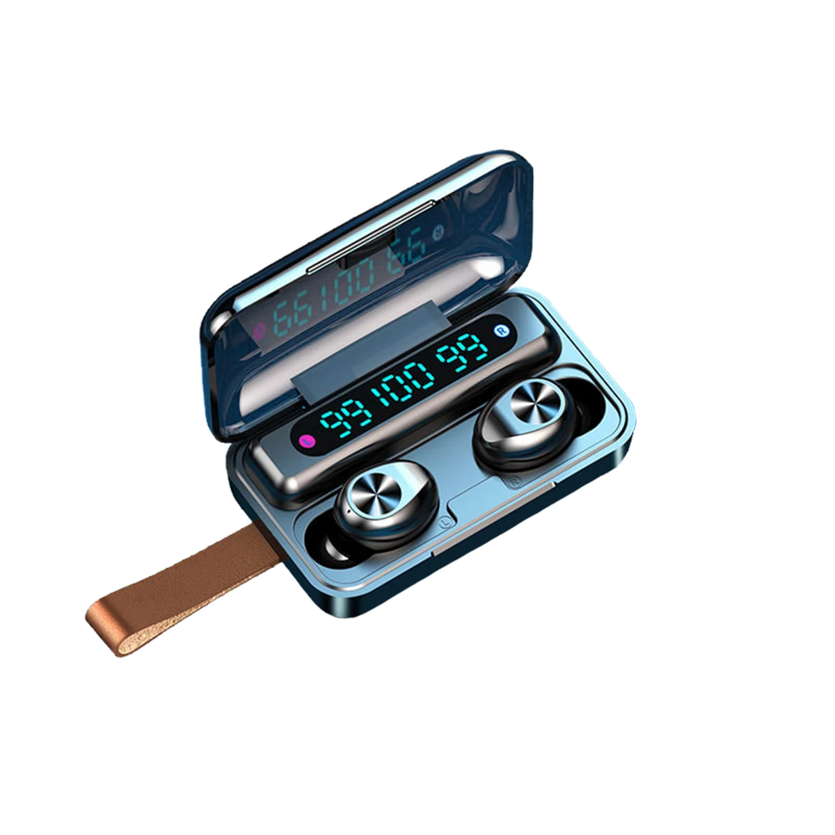 2020 TWS Wireless Bluetooth 5 0 Earphones F9 TWS Bluetooth Earphone For Xiaomi iPhone With 2000mah Power Bank 9D Stereo