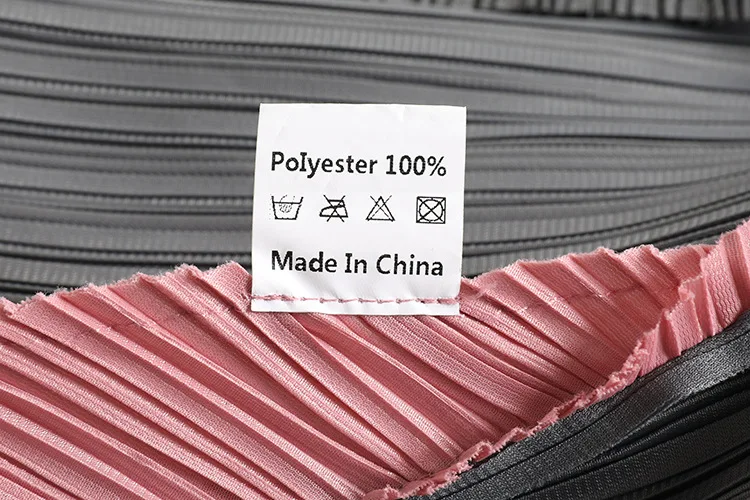 Горячая Miyake складные Лоскутные v-образным вырезом с коротким рукавом модные плиссированные нестандартные платья