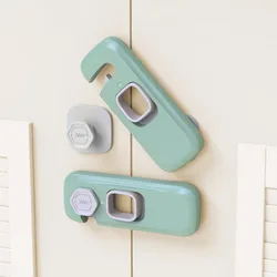 Verrou de sécurité multifonction pour enfants, protection de sécurité pour bébés, verrouillage de sécurité pour portes et tiroirs 