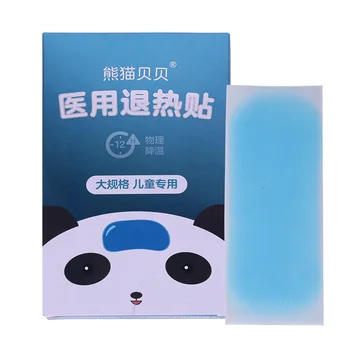 

CN Herb Ice Pad Xiaoertuiretie 3 Pcs Infant Physical Cooling And Protecting Brain Children Of Imported Medical Hydrophilic Gel
