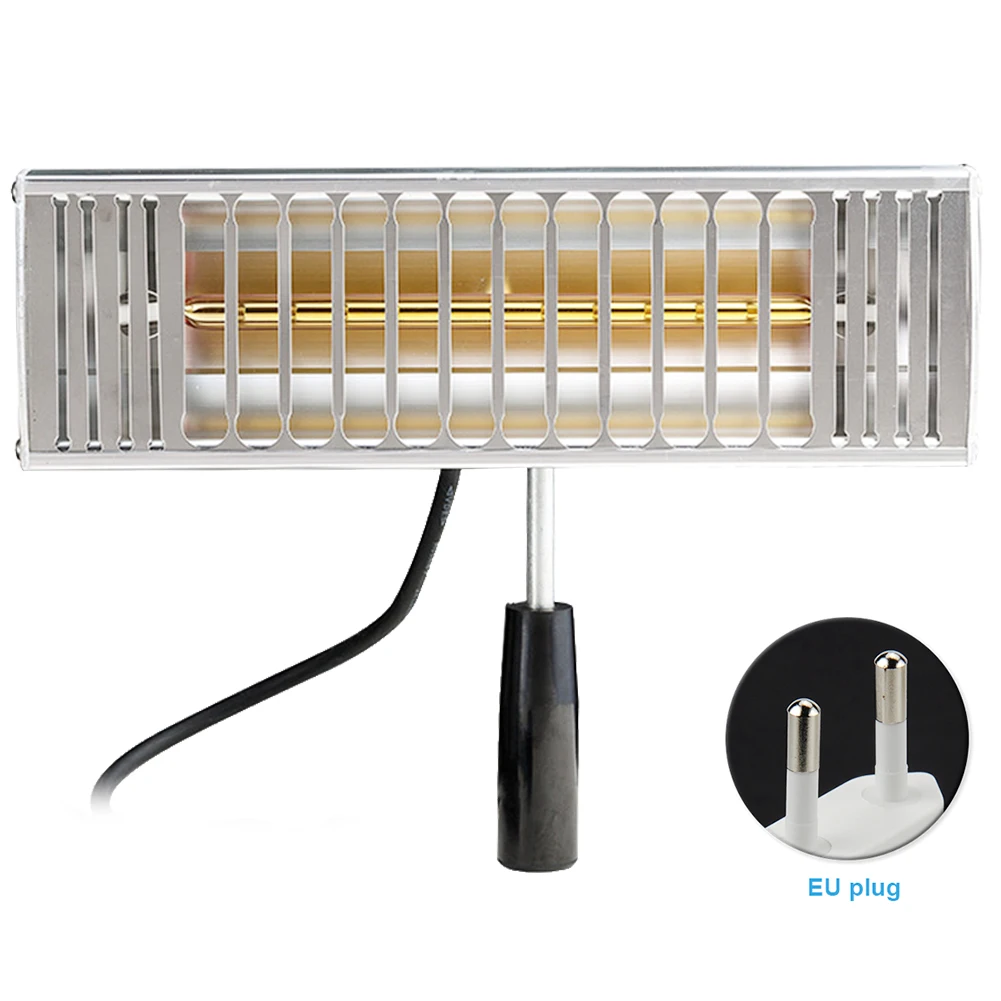 

1000W Portable Filter Car Body Repair Handheld Infrared Heating Exhaust Solar Film Auto Light Wave Drying Paint Curing Lamp