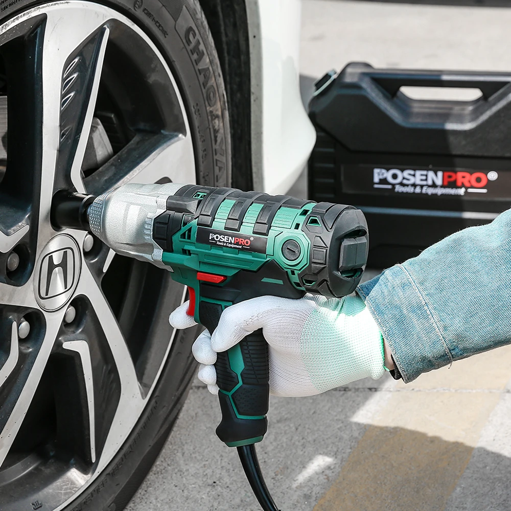 POSENPRO Электрический ударный гайковерт Power ful 450 Вт 320нм максимальный крутящий