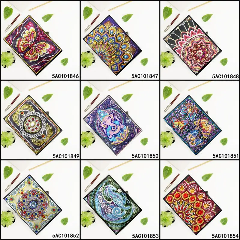 

Butterflies DIY Diamond Painting Special Shape A5 Notebook Diary Book Embroidery AXYF