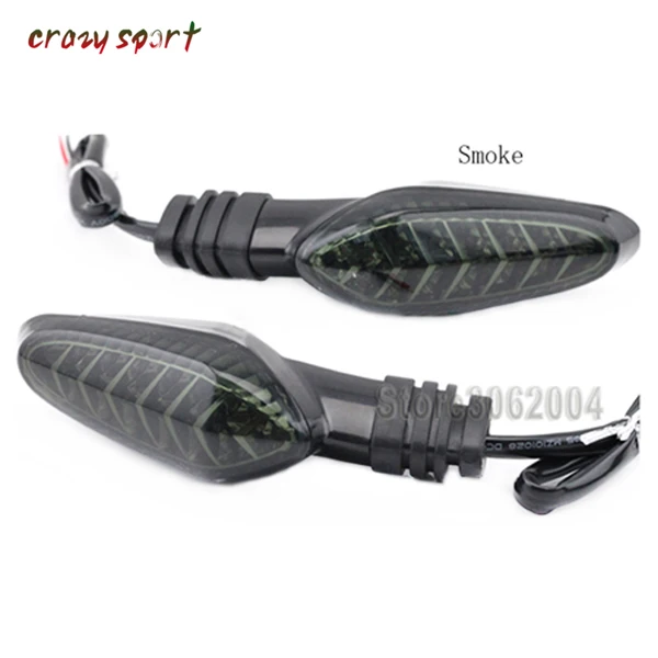 Smoke Front Rear Turn Signal Indicator Light For DUCATI Monster 695 696 796 821 1100/S/EVO 1200 Monster695 Motorcycle Accessories - Цвет: Smoke