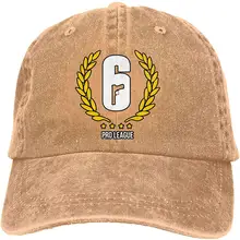 Бейсболка унисекс с логотипом Six Siege, винтажная Регулируемая Кепка для папы