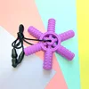 1PCS Baby Teether Sensual Chew Creative Pendant Necklace Molar Stick Sensory Pandent Toy Therapy Tools for Autism 4
