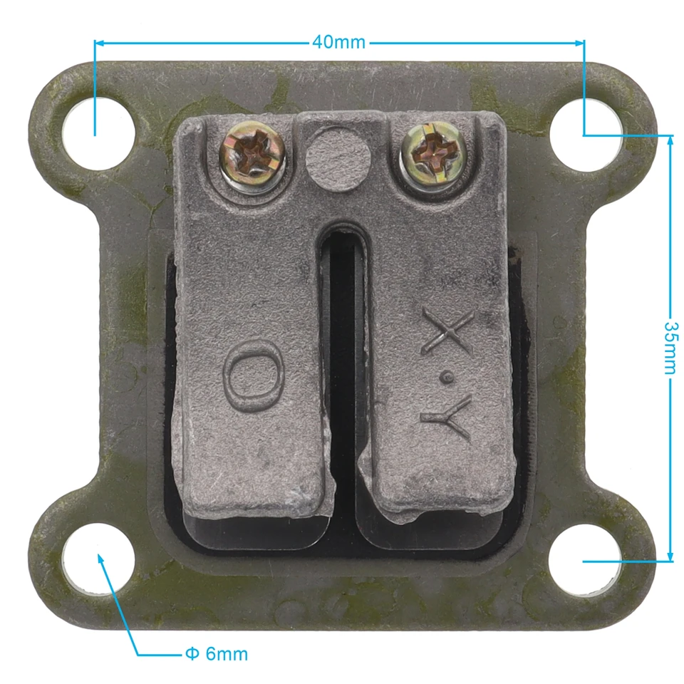 Blocco Piastra Valvola Lamellare Per Motore 2 Tempi 47cc 49cc - Adatto Per Mini Moto, Pocket Bike, ATV Quad