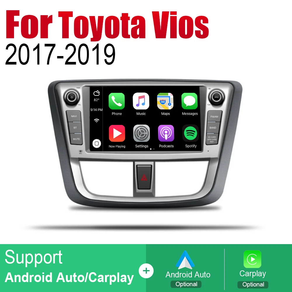 ZaiXi автомобильный dvd-плеер gps навигация для Toyota Vios~ автомобильное мультимедиа андроид экран системы радио стерео