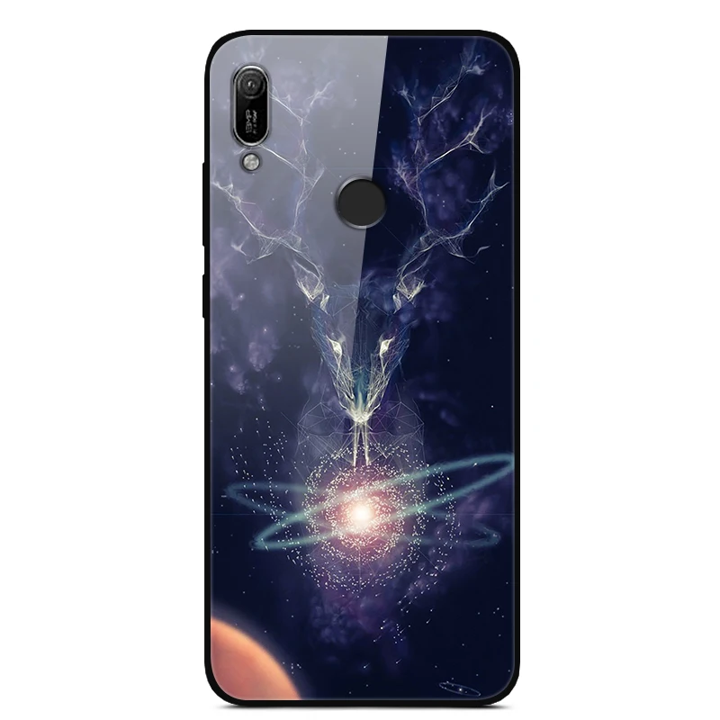 Для huawei Y6 чехол huawei Y6 Coque Samsung чехол из закаленного стекла для телефона для huawei Y6 MRD-LX1 MRD-LX1F Y 6 чехол - Цвет: 13