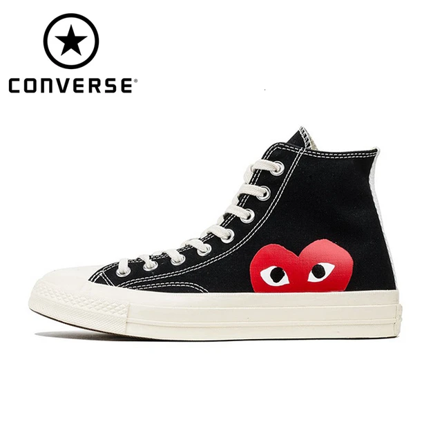 US $61.00 Cdg X Converse 1970s Mens Skateboarding Shoes Women Canvas Sneakers Original 150204c