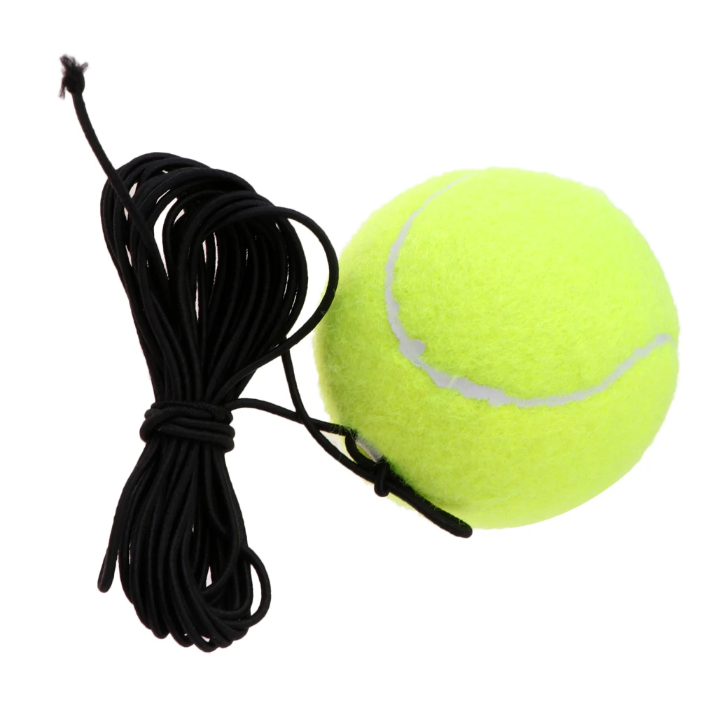 Pack of 2 Tennis Training Practice Ball on String Rope Trainer Replacement