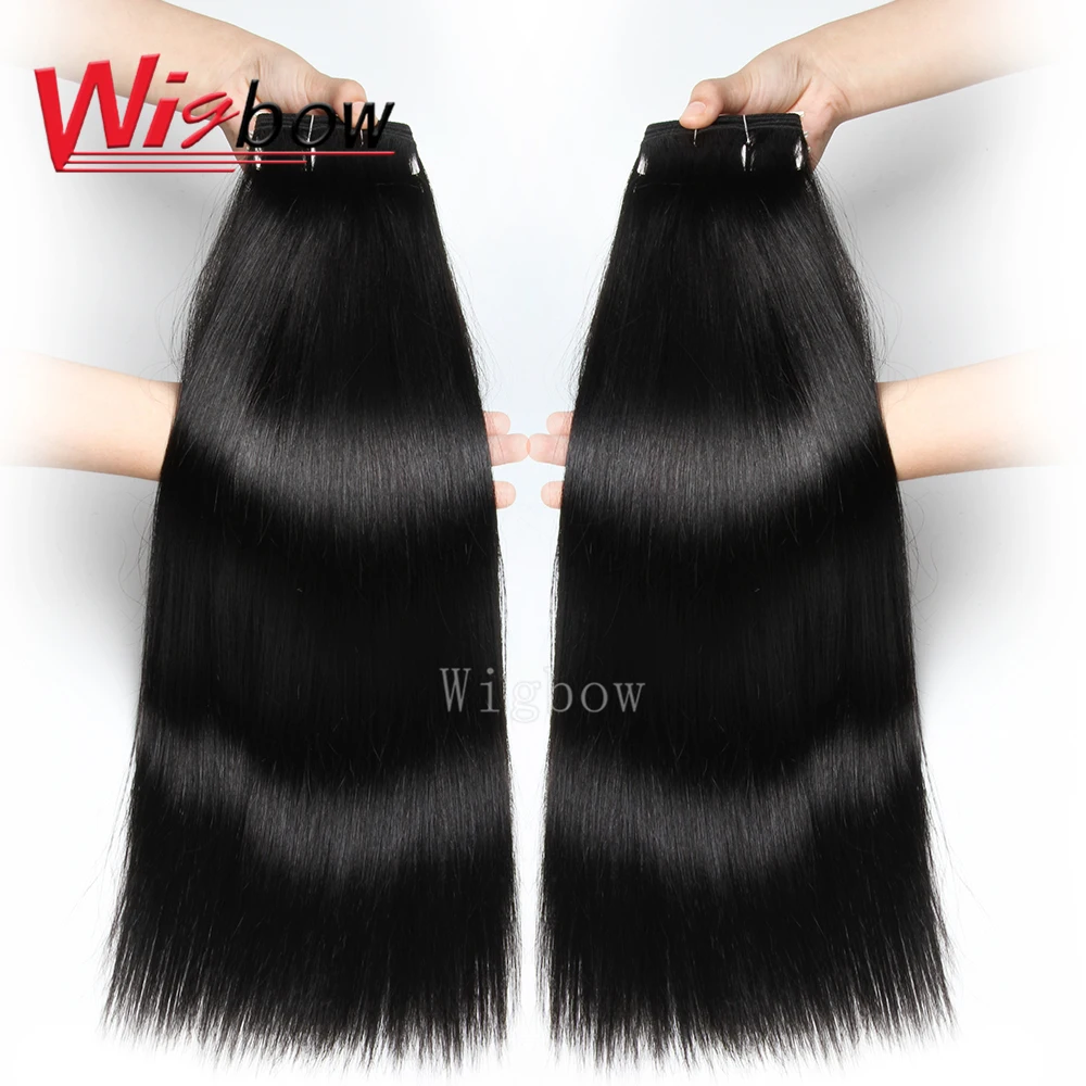Wigbow OneCut волосы прямые бразильские волосы переплетения пучок s человеческих волос поставщиков 8 до 24 дюймовые трессы remy пучок волос