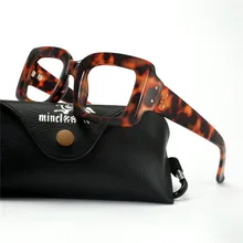 Диоптрийные очки для пресбиопии для мужчин и женщин, синий светильник, блокирующие дальнозоркость, очки, Ретро квадратные леопардовые женские очки NX