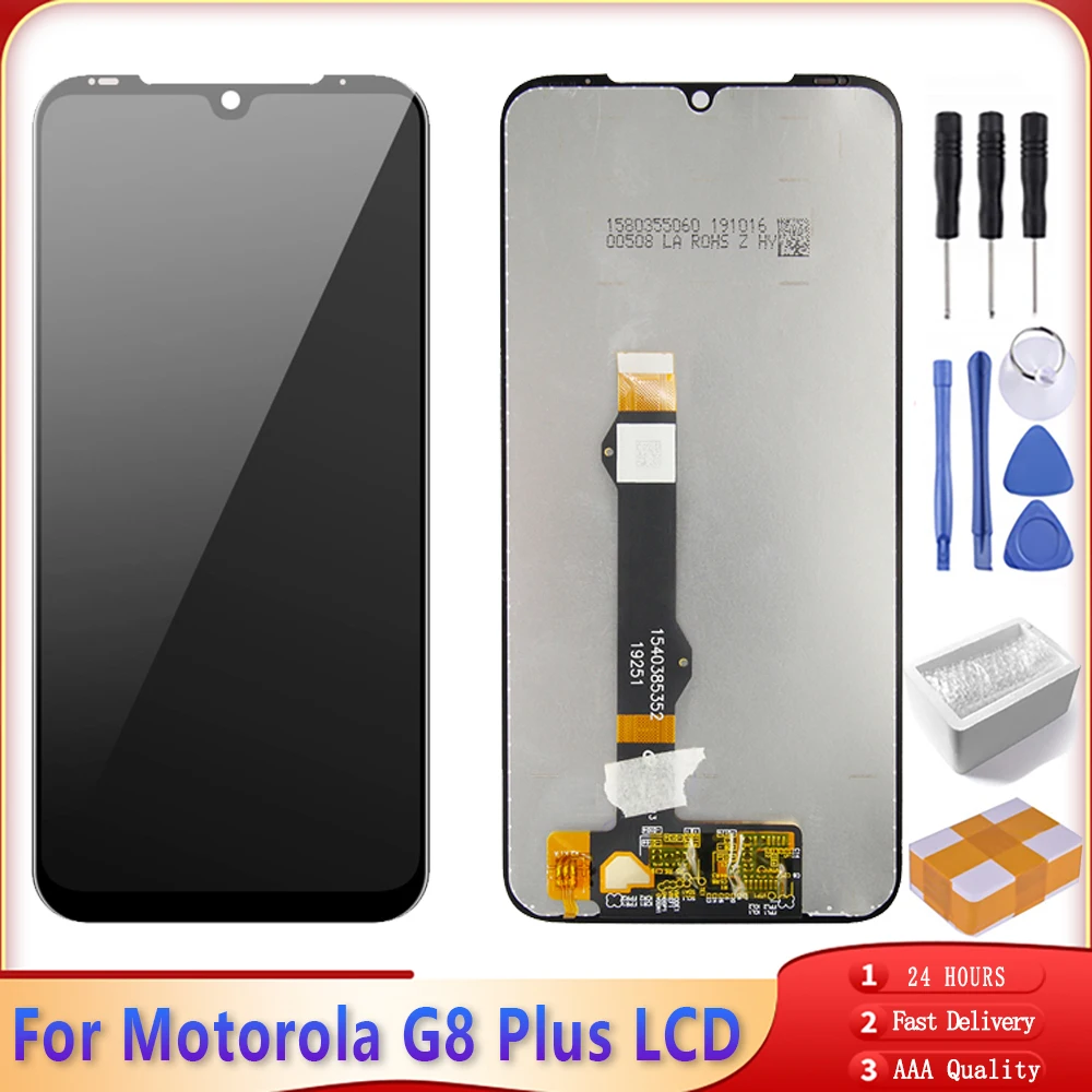 6 3 &quotдля Motorola Moto G8 плюс XT2019 XT2019-1 XT2019-2 ЖК-дисплей сенсорный экран дигитайзер AssemblyFor