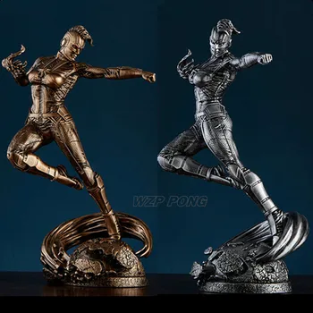 

Avengers Captain Marvel Battle Posture Resin Statue Collection Full-Length Superhero Action Figure Model Toys Birthday Gift