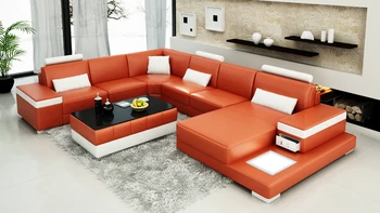 

30% off Living room sofa furniture, custom color designs leather funiture sofa