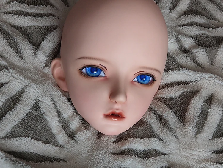 Dollkii 04) Женская Девушка кремнезема Косплей BJD переодевание кигуруми Голова маска Аниме ролевые игры вечерние Трансвестит кукольная маска