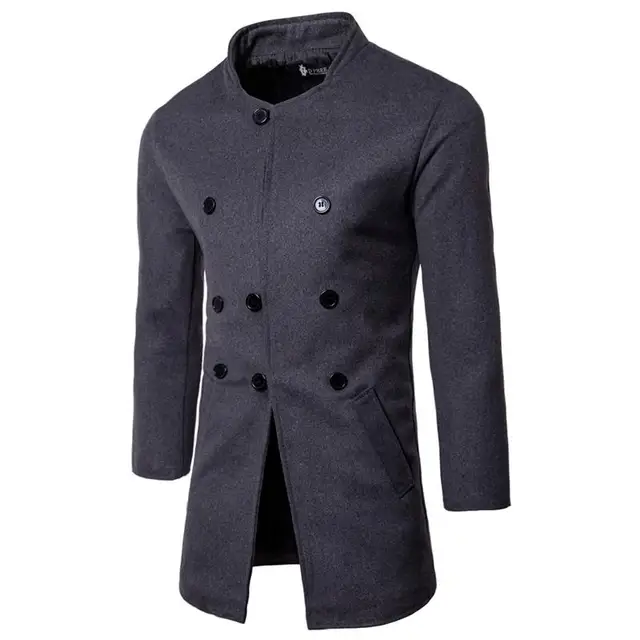 Long Sleeve Autumn Spring Coat|Wool 