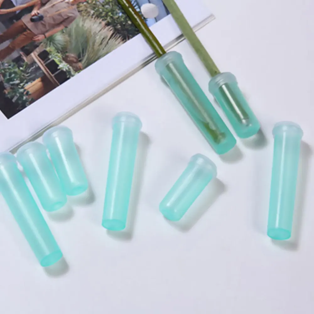 100pcs/200pcs Flower Preservation Growing Tube Orchids Tube Roses Fresh Nutrition Tube Flower Grow Tube Florist Pipe 4cm/7cm