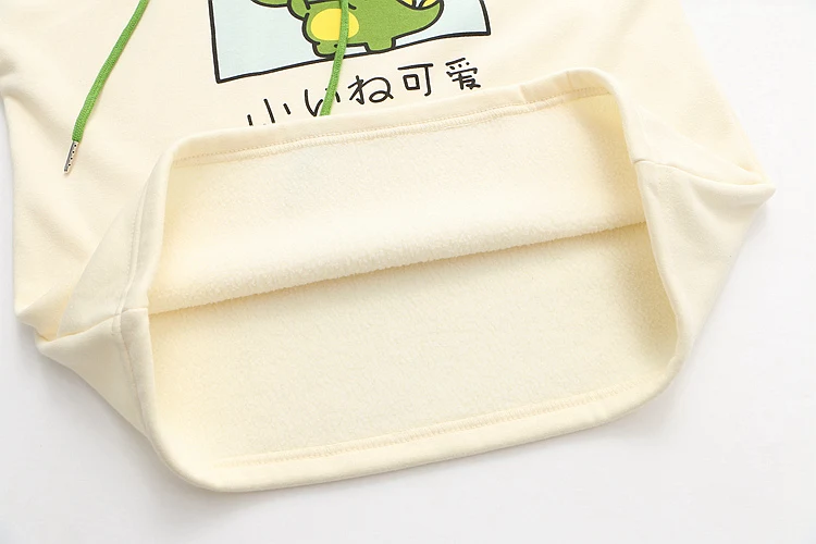 Kawaii Harajuku Pastel Dinosaur Hoodie - Limited Edition