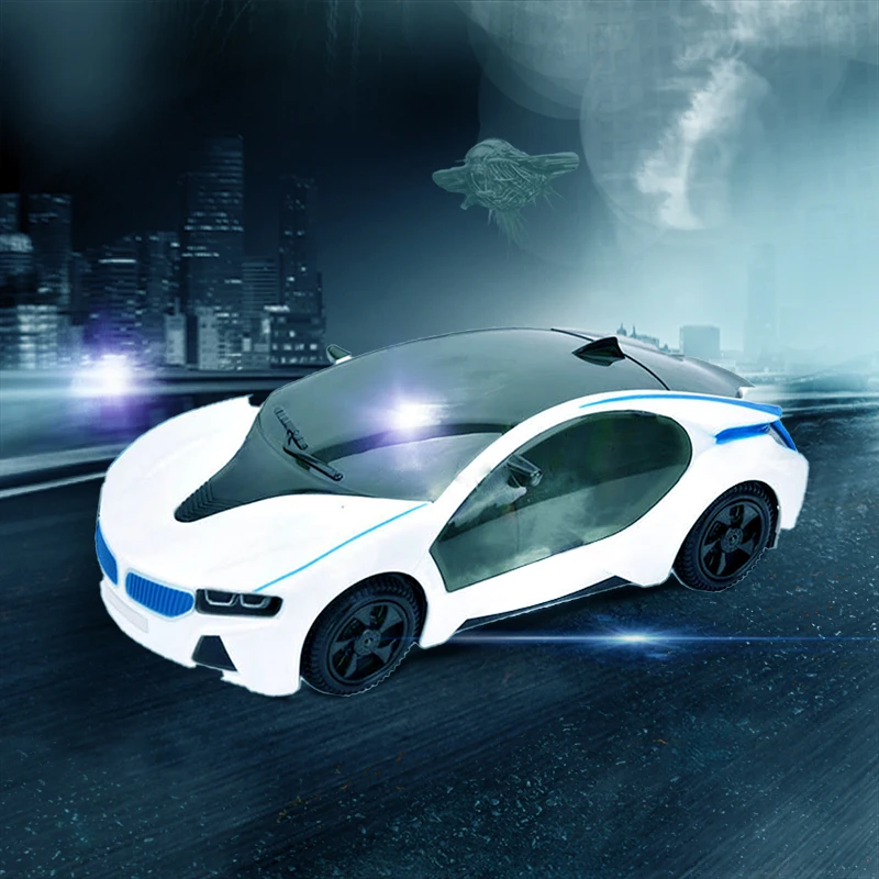 Новинка года, популярный стиль,, игрушечный автомобиль, детский музыкальный 3D пластиковый гоночный автомобиль, специальная подсветка игрушка для мальчиков и девочек, подарок на день рождения