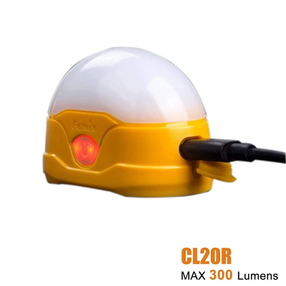 

Fenix CL20R 300 Lumens Micro-USB Rechargeable Camping Lantern Built-in 1600mAh Li-polymer Battery