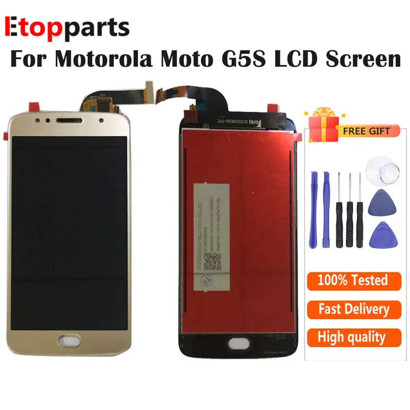 ЖК-дисплей IPS 5 2 дюйма для Motorola Moto G5S сенсорный экран XT1793 XT1794 XT1792 дигитайзер в сборе