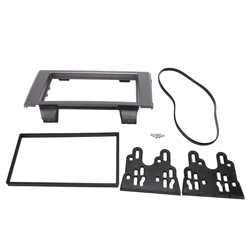 CT23IV02 IVECO DAILY 2007 to 2014 SILVER DOUBLE DIN FASCIA ADAPTER FITTING KIT 
