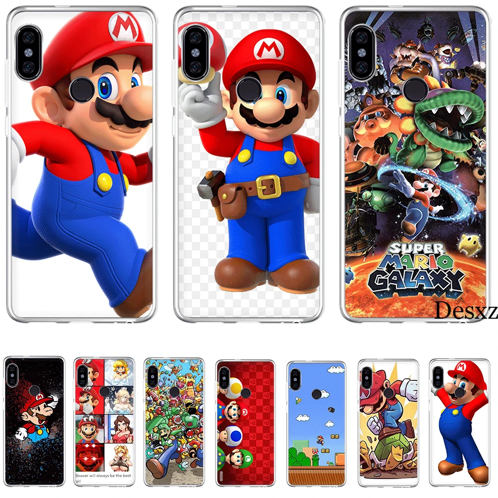 

Mobile Cell Phone Case for Xiaomi Redmi 3 3S 4 4A 4X 5 5A 6 7 Go 6A S2 K20 Pro Prime Plus Cover super marios bros 3