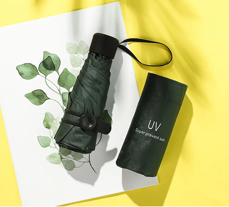 Мини-зонтик Paraguas Guarda Chuva зонтик для дождя для женщин Paraplu Sombrilla Ombrello Parapluie Pliant Femme Parapluie Enfant