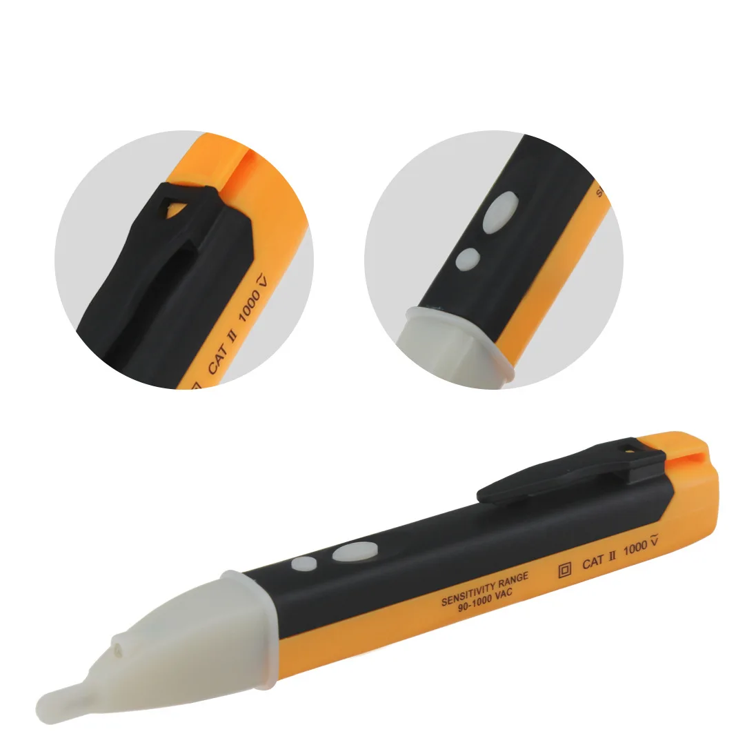 Voltage Detector Sensor Tester Indicator Pen with Light